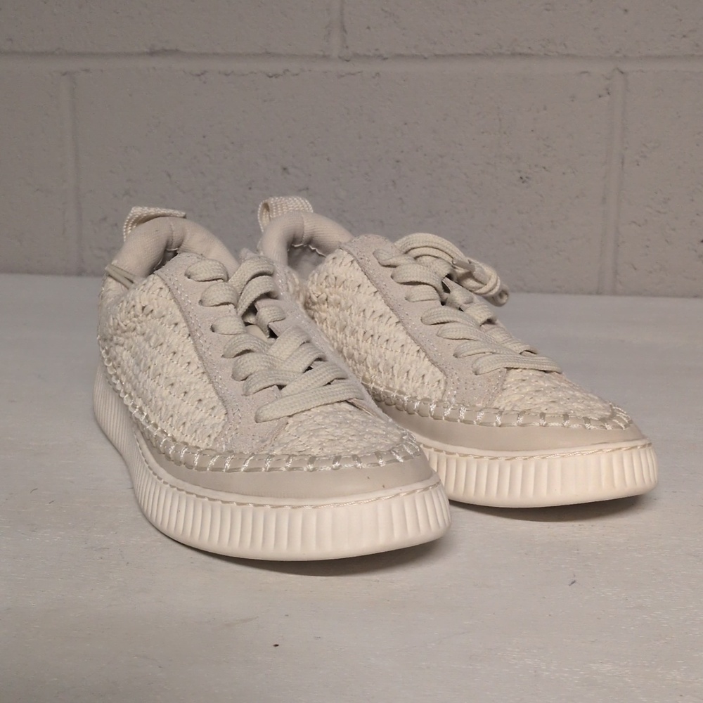 Dolce Vita Nicona Ivory Knit Sneaker Size 6, NWOT, Beach Casual, Coastal - Picture 4 of 7